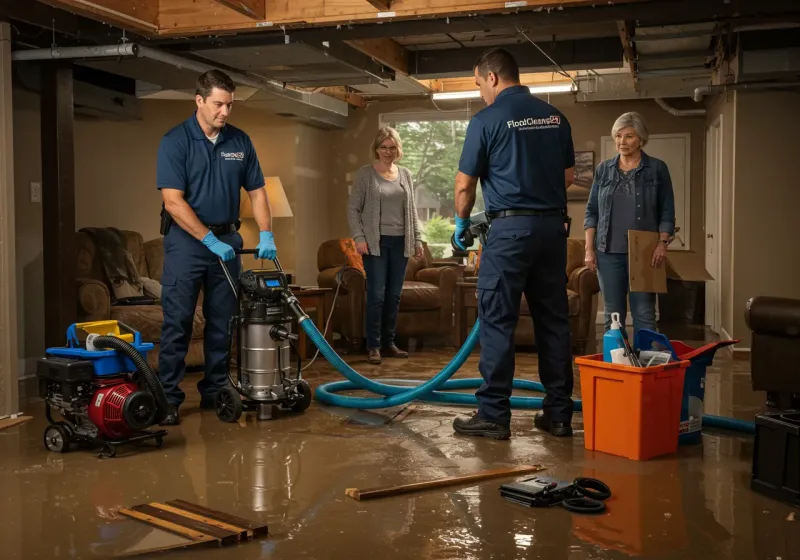 Basement Water Extraction and Removal Techniques process in Cabarrus County, NC